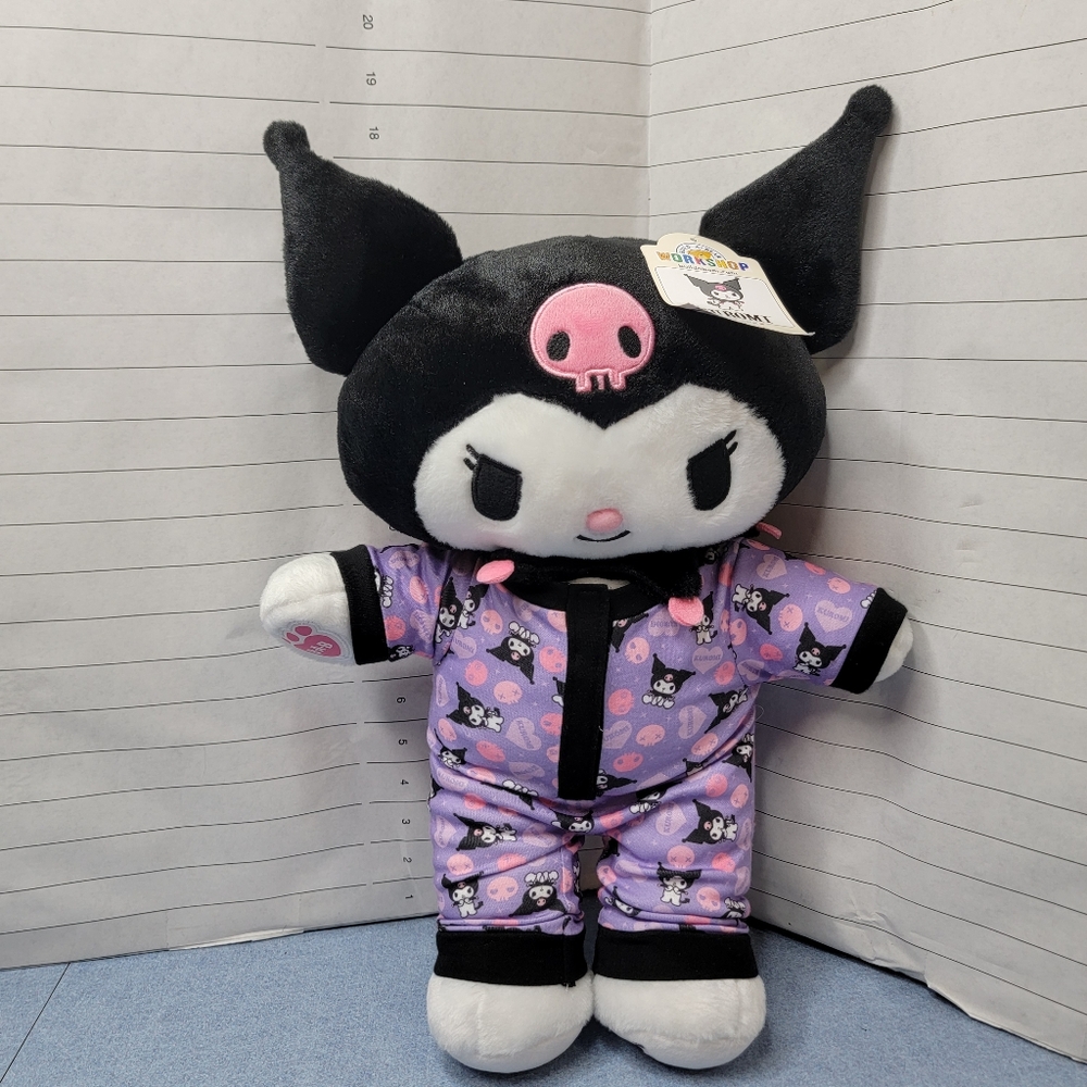 Build a Bear Hello Kitty Kuromi Plush 16" Doll W/ Tags Sleeper 2023 BAB Sanrio